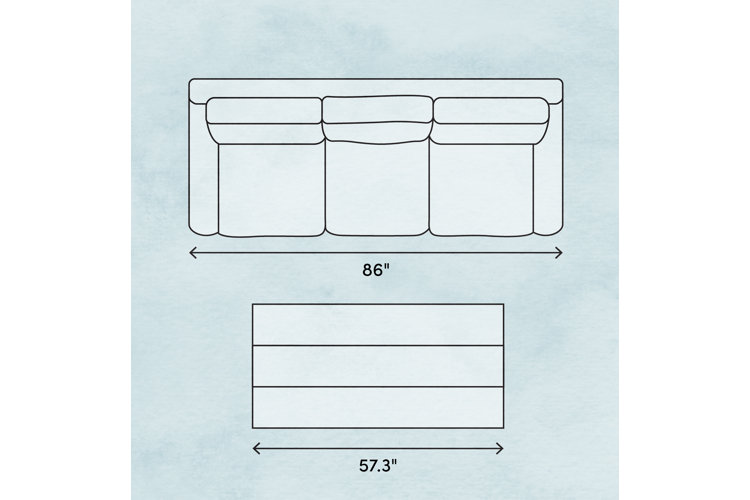 Sofa table clearance height